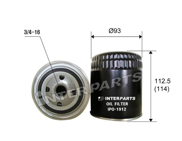 DODGE 호환 OIL FILTER 2 471400 IPO-1912